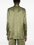 abstract-print silk shirt